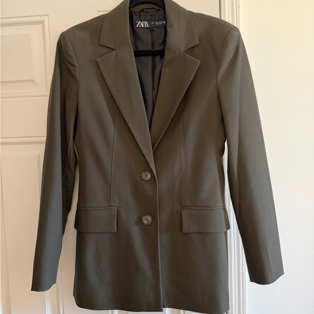 Zara Women's Khaki Blazer
